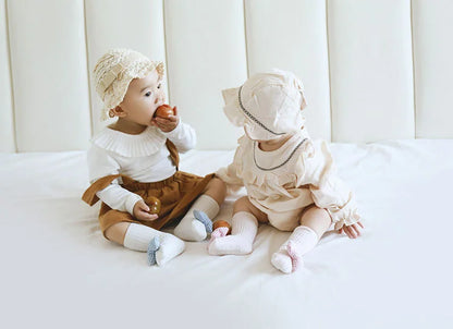 Rutschfeste Babysocken für Neugeborene im Frühling und Herbst