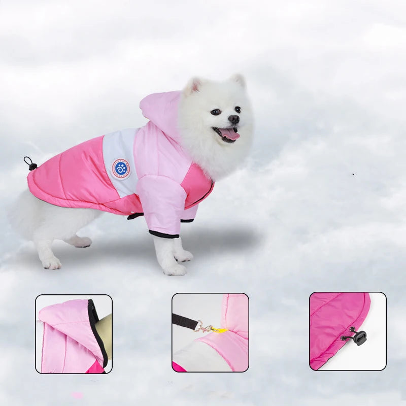 Veste en coton pour chiens de petite et moyenne taille - Tenue pour chiot