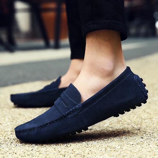 Men's Spring Summer Leather Loafers
