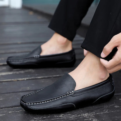 Mocassins décontractés respirants à enfiler pour hommes