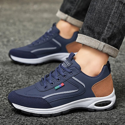 Men's Leather Sneakers for Running & Jogging