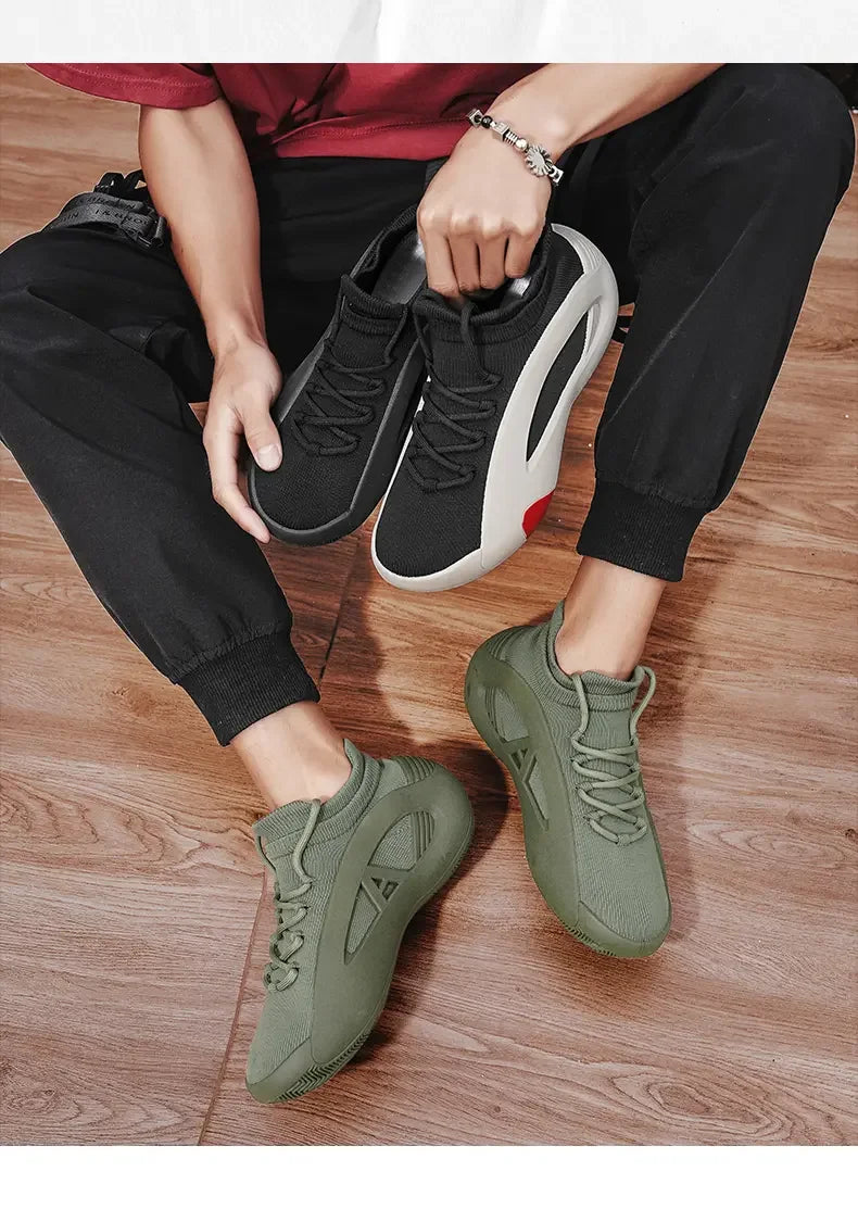 Baskets athlétiques tendance pour hommes