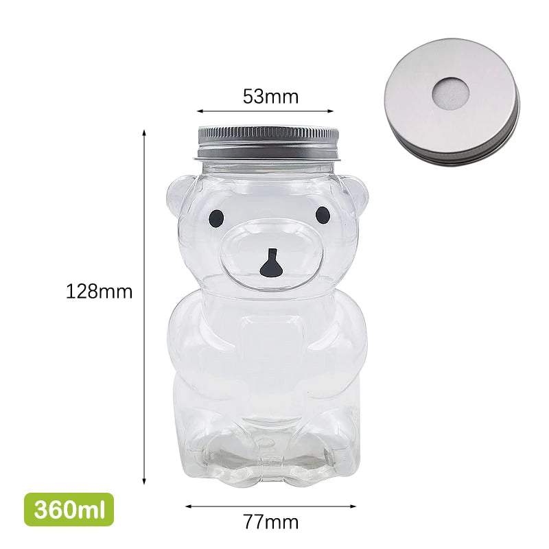 Christmas Snowman Plastic Juice Bottles