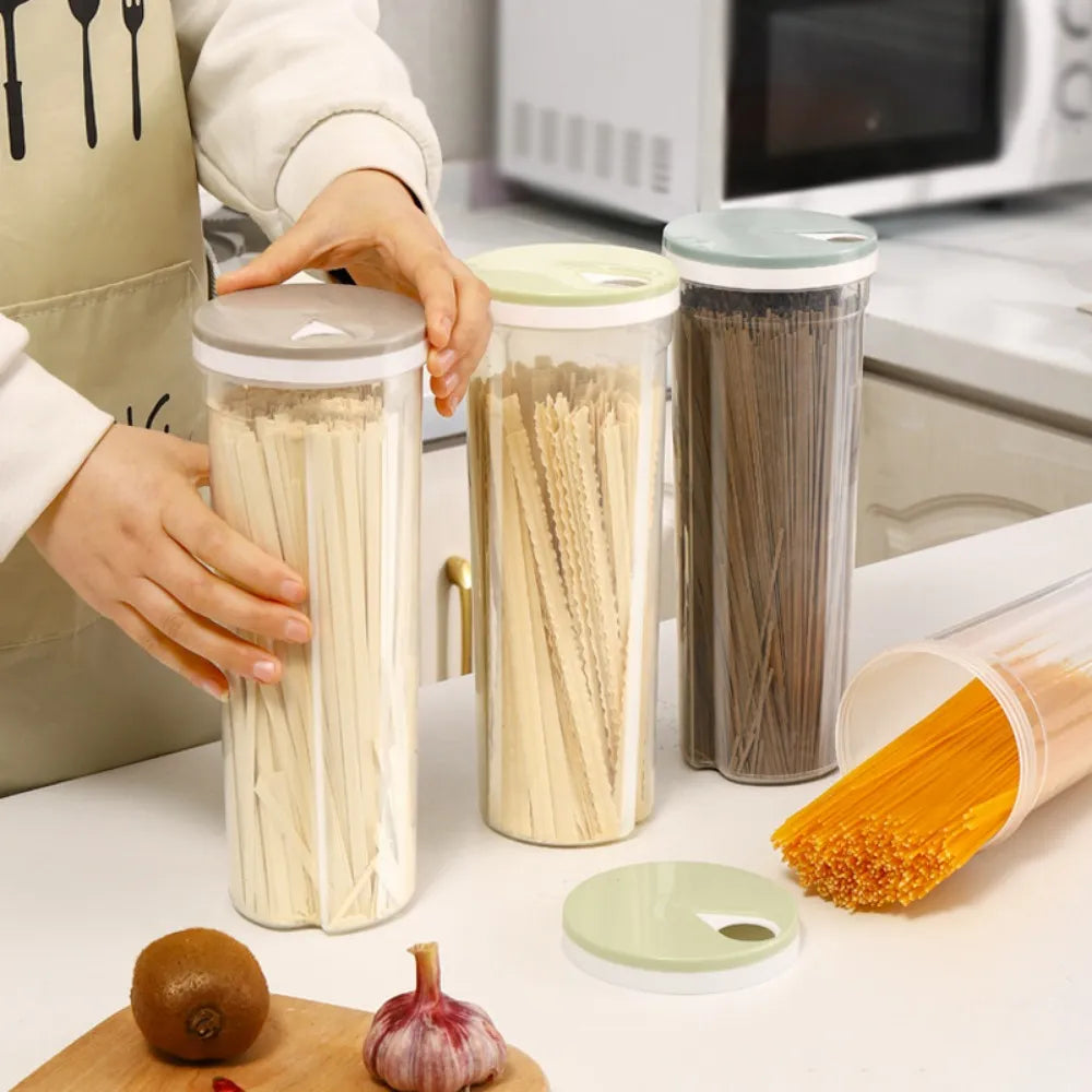 Transparent Sealed Noodle & Grain Storage Jar