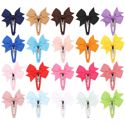 2Pcs Cute Bow Knot Hair Clips