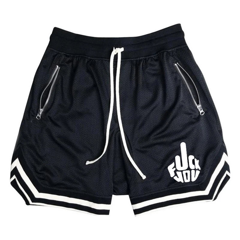 Men's Mesh Breathable Gym Fitness Basketball Shorts