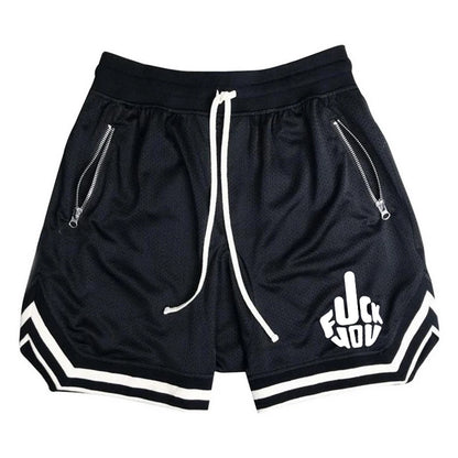 Men's Mesh Breathable Gym Fitness Basketball Shorts