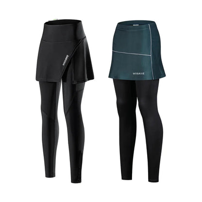 Sportleggings mit Rock für Damen