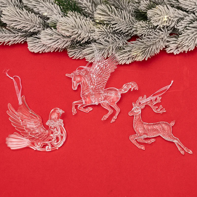 unicorn christmas decorations
