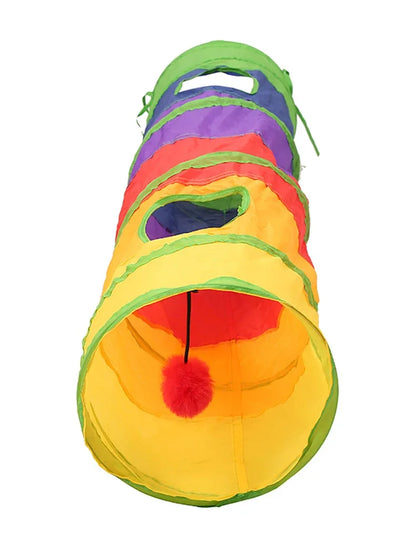 Foldable Wear-Resistant Cat Tunnel