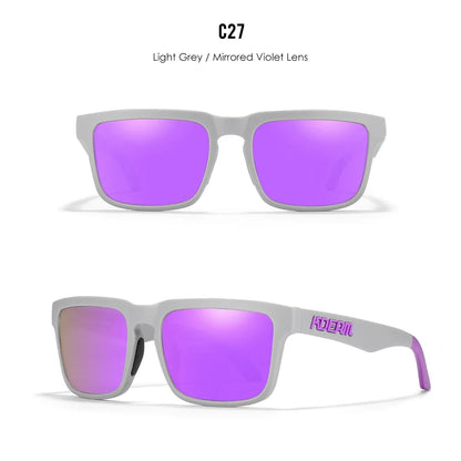 Lunettes de soleil de sport polarisées UV400 True Color pour la conduite, la pêche et la course à pied