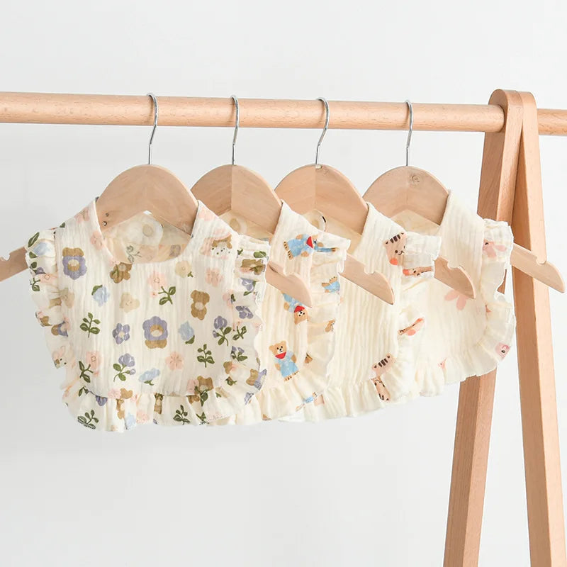 Ensemble bavoir trois pièces pour bébé automne/hiver