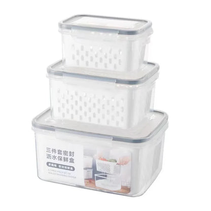 Drain Basket Refrigerator Storage Box
