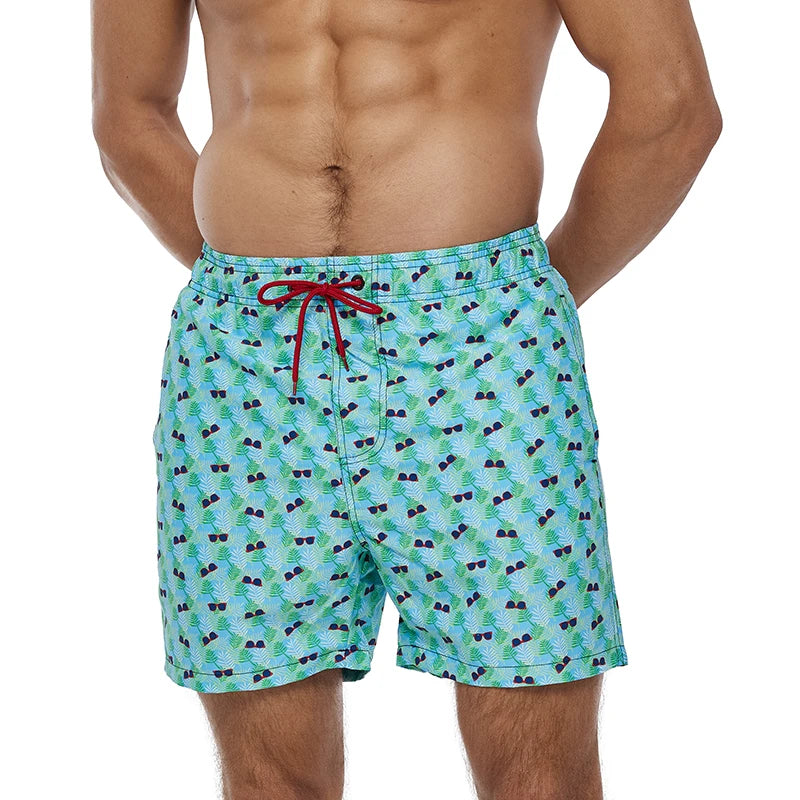 Men's Quick-Drying Beach Board Shorts