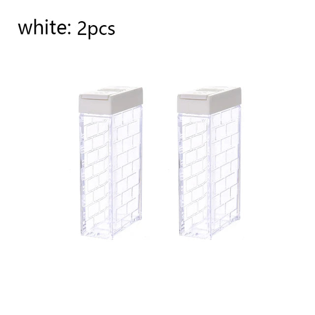 6-Piece Transparent Spice Seasoning Storage Set