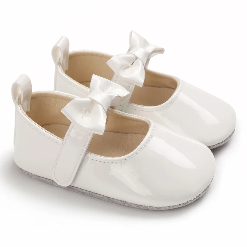 Mehrfarbige Baby-Sneaker aus PU-Leder mit weicher Sohle