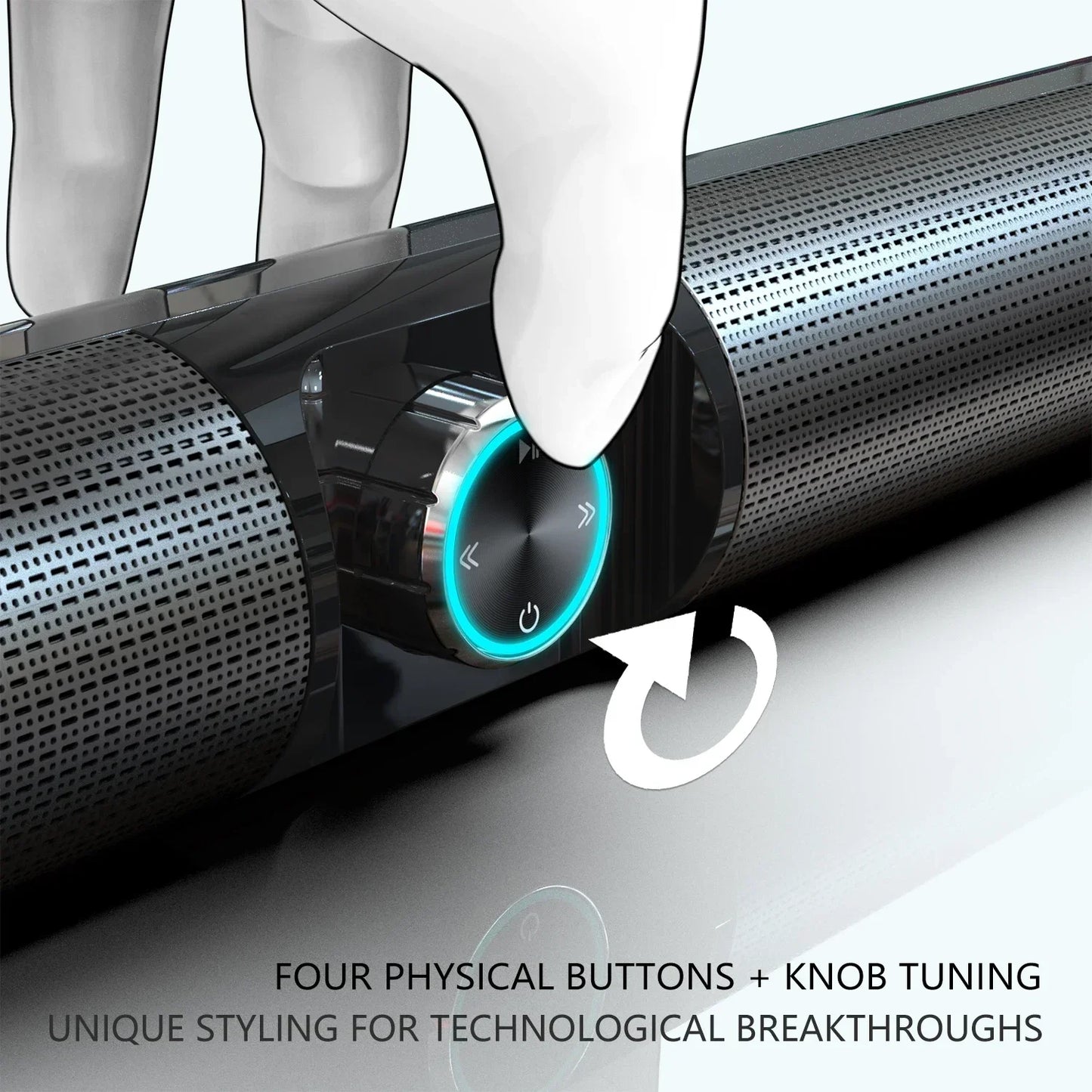 Enceintes TV portables d'extérieur 