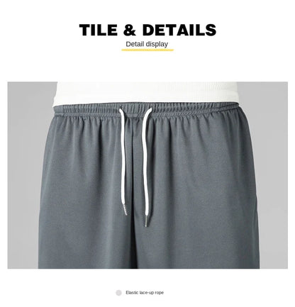 Summer Mesh Breathable Sports Men Shorts