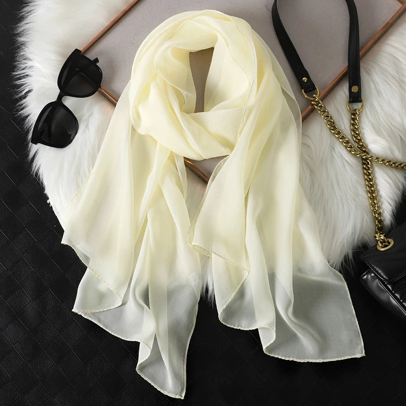 silk scarves for women