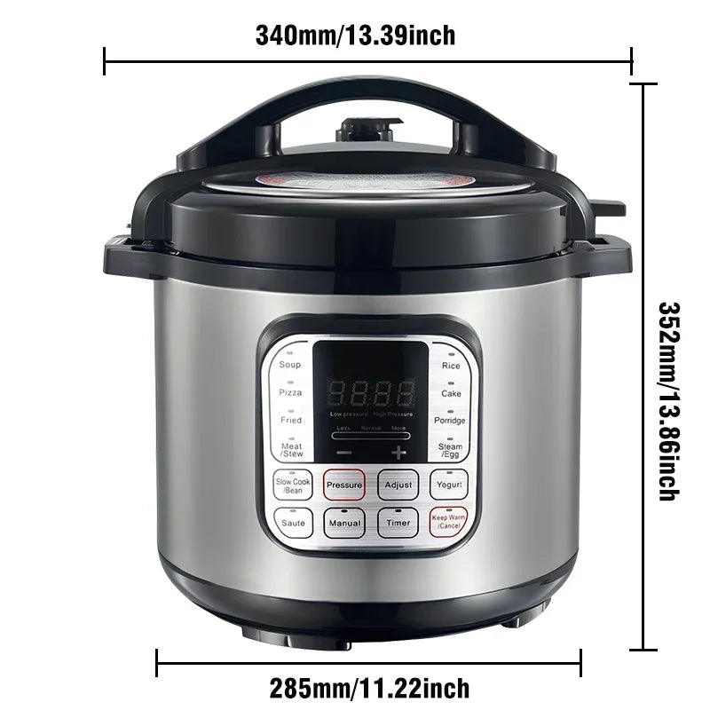 5L Multifunction Electric Pressure Cooker