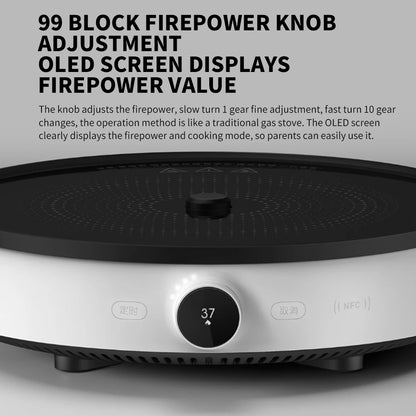 Cuisinière de cuisine à chauffage continu à faible puissance réglable