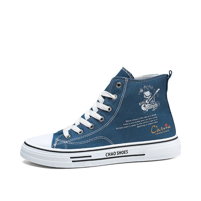 Leichte, atmungsaktive Outdoor-Sneaker für Herren mit hohem Schaft 