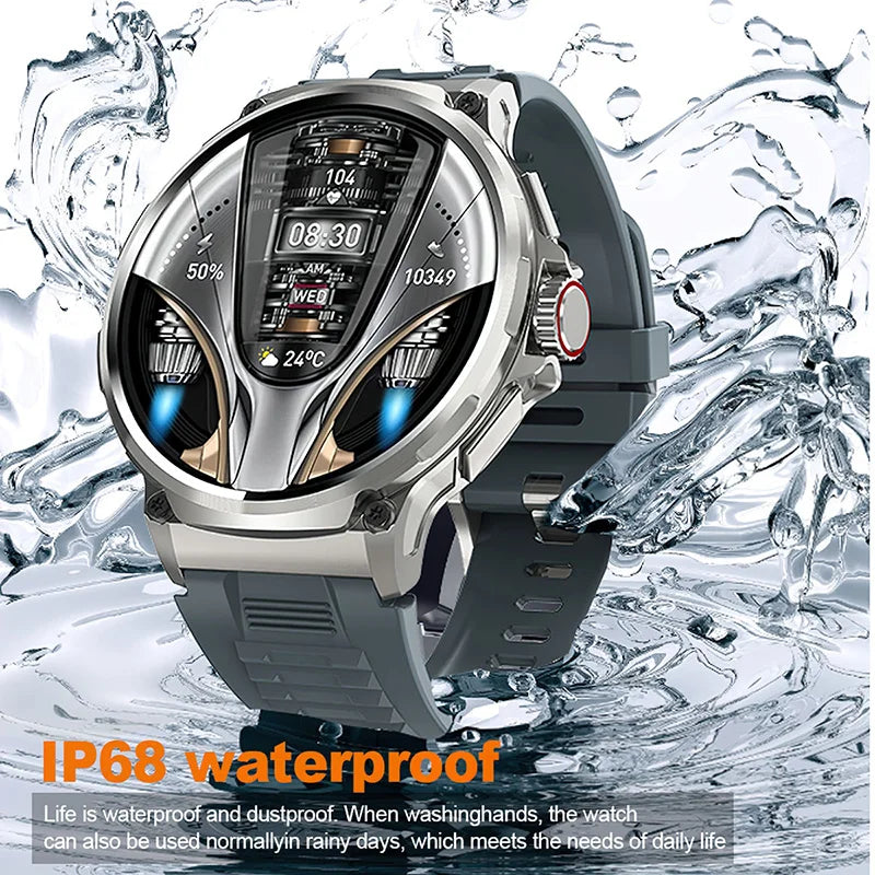 Men's New HD Bluetooth Smartwatch