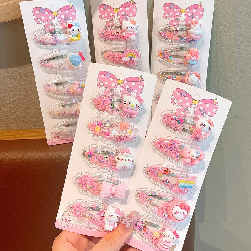 Cute Princess Hairpin Set for Girls