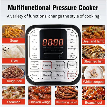 5L Multifunction Electric Pressure Cooker