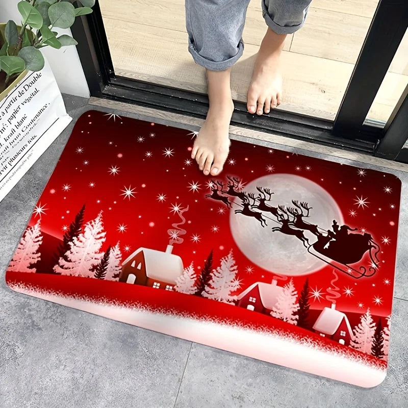 merry christmas door mat
