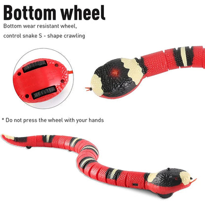 USB Rechargeable Smart Sensing Snake Cat Toy