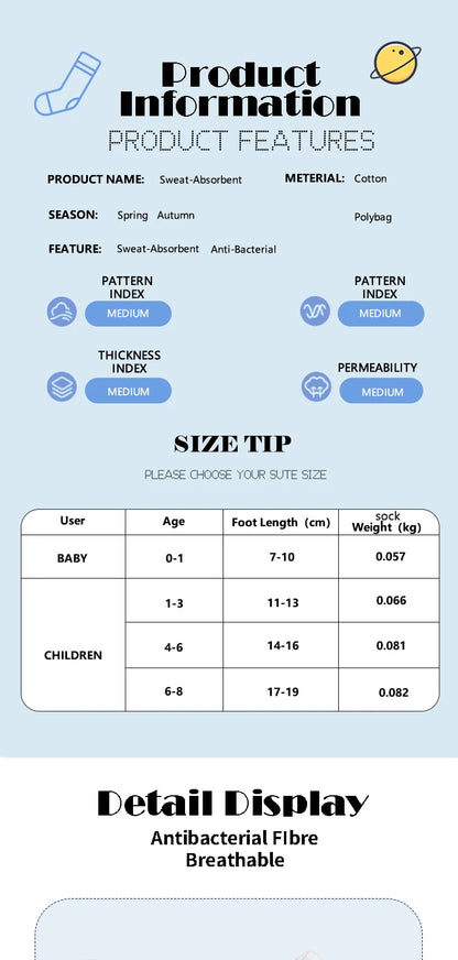 Enfants 5 paires de chaussettes à imprimé animal