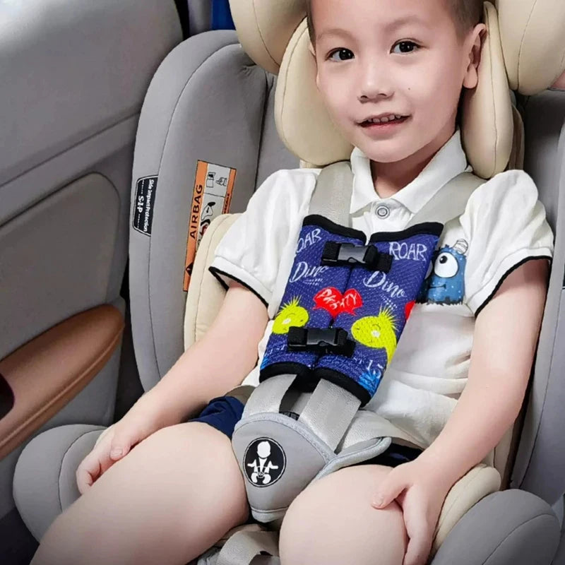 Child Safety Seat Belt Pad & Shoulder Positioner