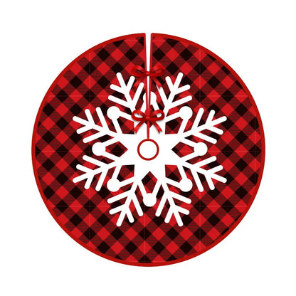 snowflake tree skirt
