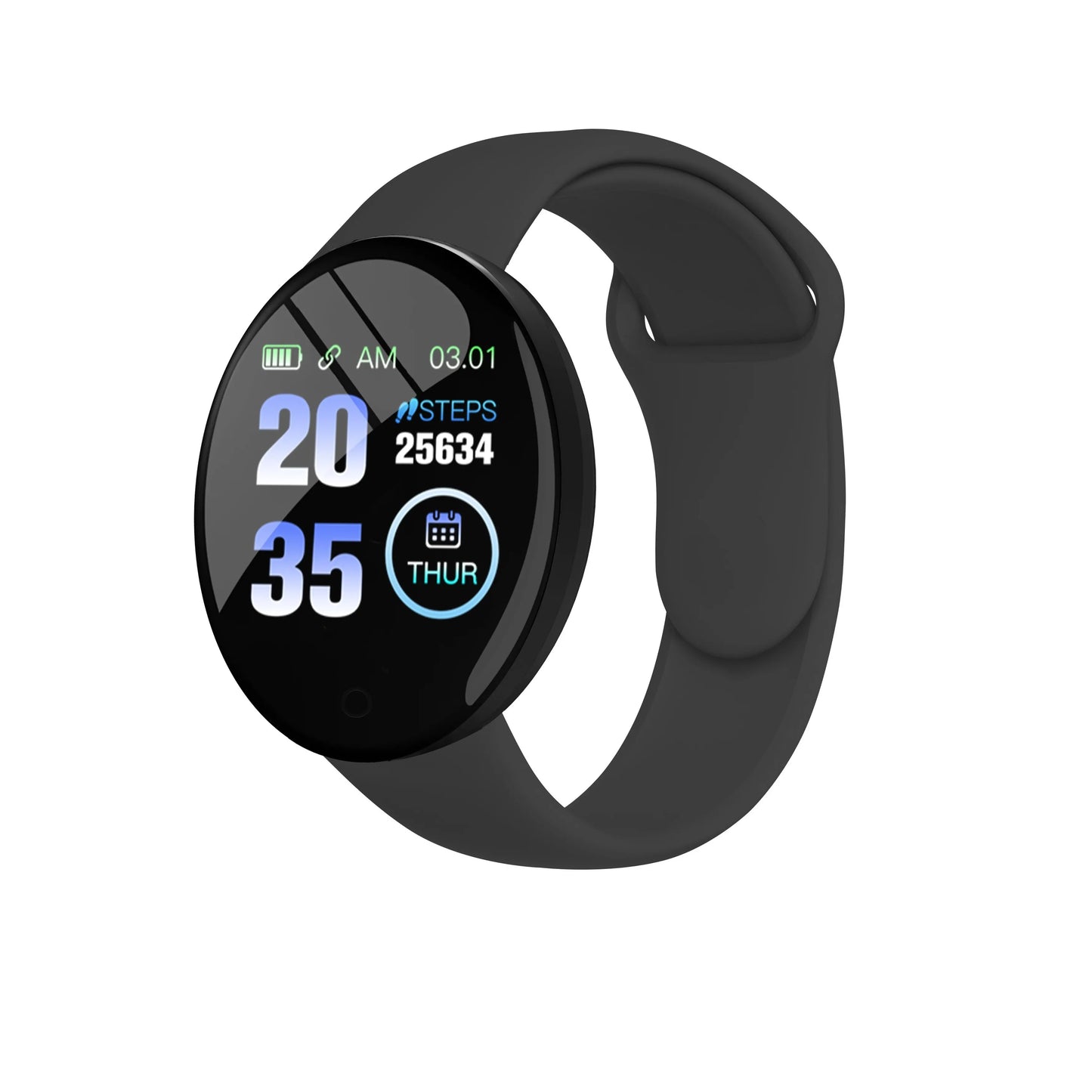 Unisex D18Pro Bluetooth Fitness Bracelet Smart Watch