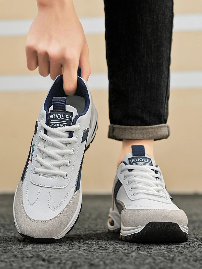 Men's Leather Sneakers for Running & Jogging