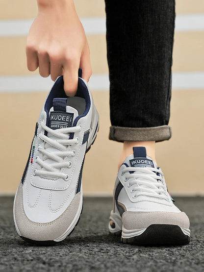 Men's Leather Sneakers for Running & Jogging