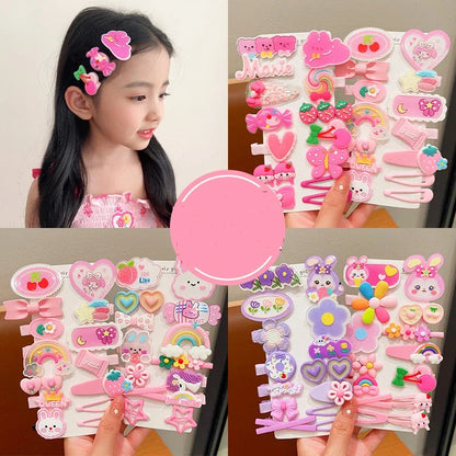 Cartoon Hairclip Sets for Children