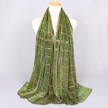 Silk Corduroy Women's Scarf & Shawl