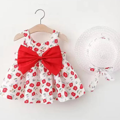 Robe florale fille - robe de plage pour tout-petits pour enfants