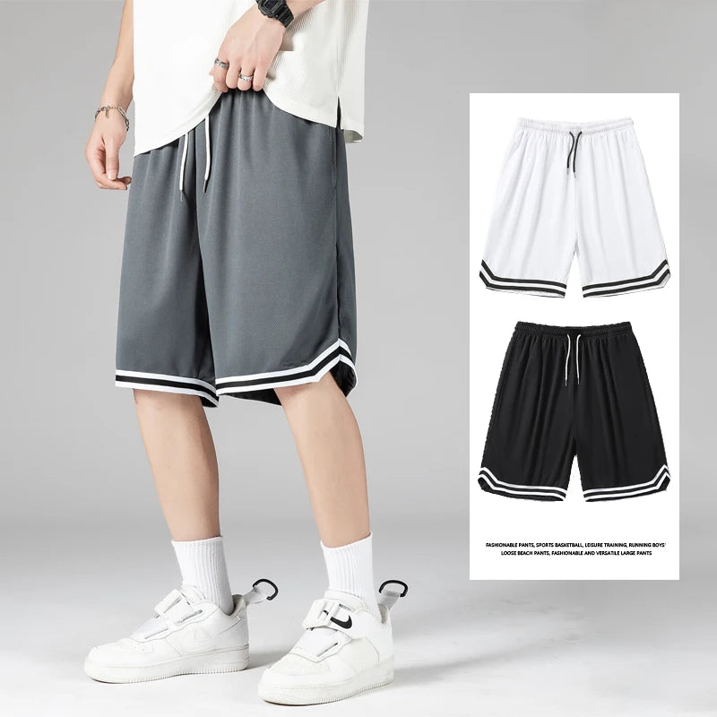 Summer Mesh Breathable Sports Men Shorts