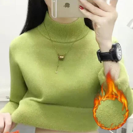 green sweater women
