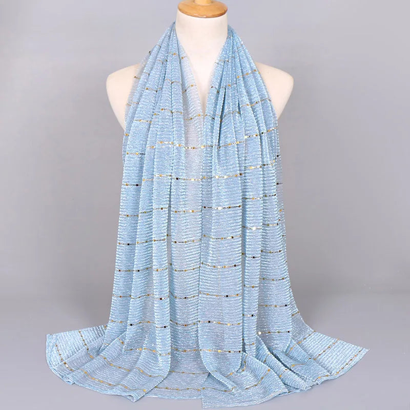 Silk Corduroy Women's Scarf & Shawl