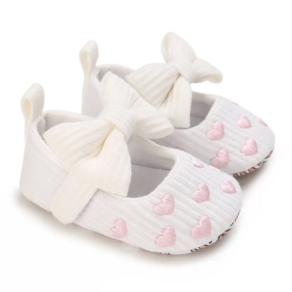 Non-slip Pink Newborn Baby Shoes