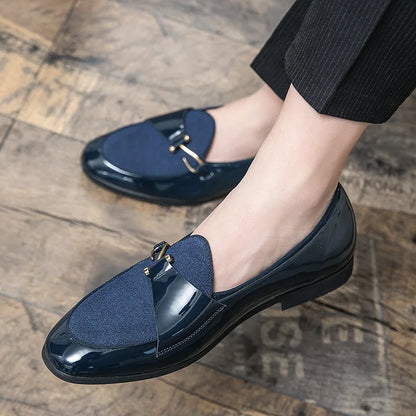 Mocassins à bride moine pour hommes