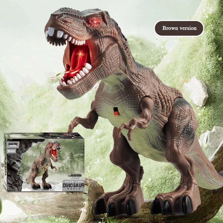 Grand dinosaure robotisé électrique qui marche
