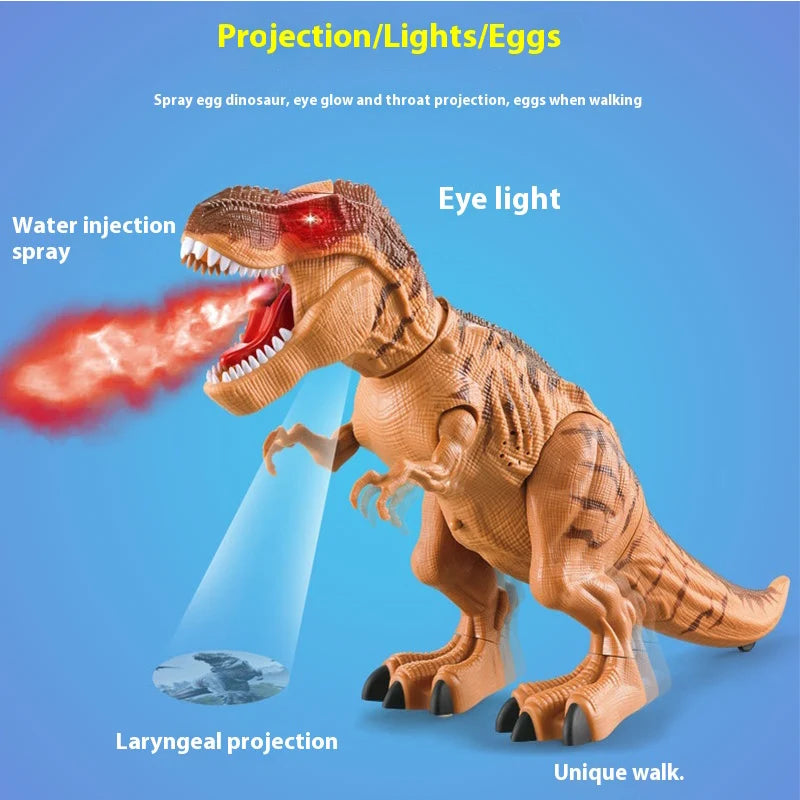 Grand dinosaure robotisé électrique qui marche