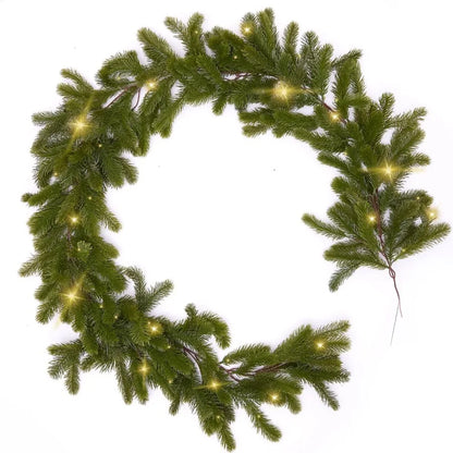 artificial pine garland
