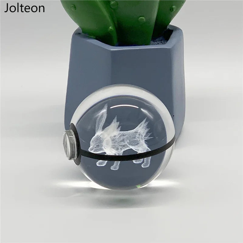 3D Pokemon Kristallkugel Nachtlicht 