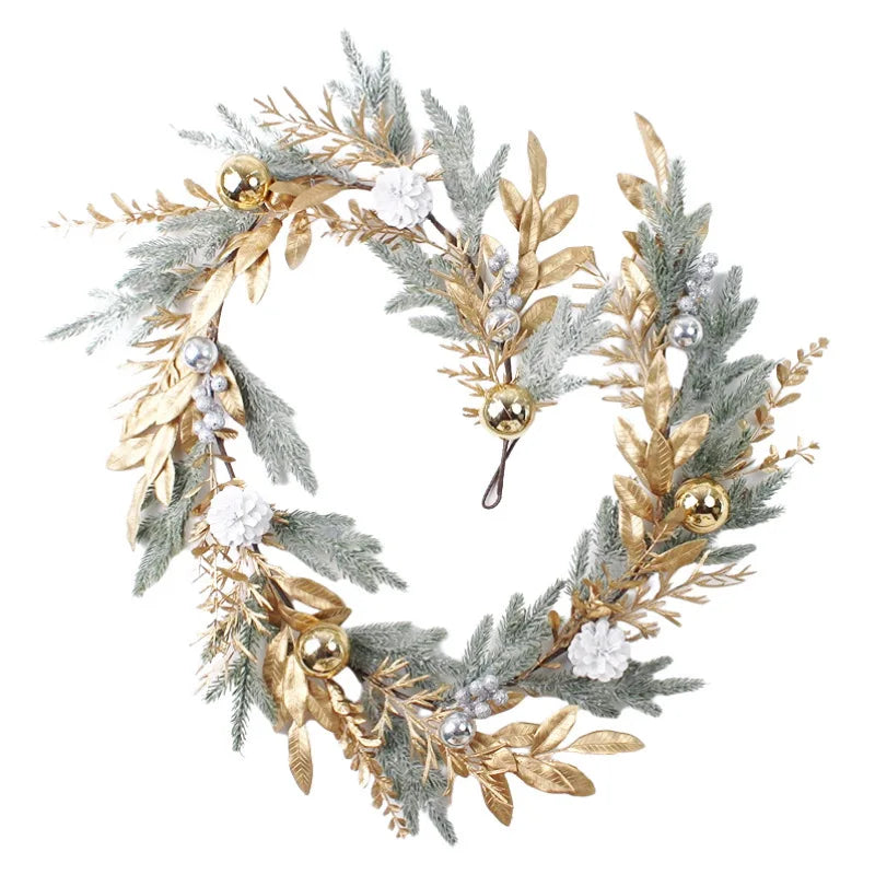 christmas wreath garland
